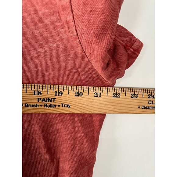 Marine Layer Polo Sz M Short Sleeve Golf Office Everyday Terra Cotta Work *flaw - Picture 3 of 9